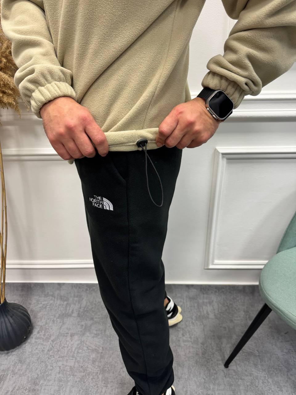 Теплий костюм The North Face Polar флісовий осінньо-зимовий практичний та молодіжний для офісу комплект