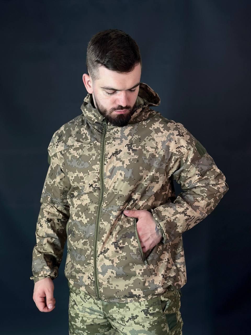 Тактична Куртка Піксель Мембарна Сітка 3D мм14 - фото 2