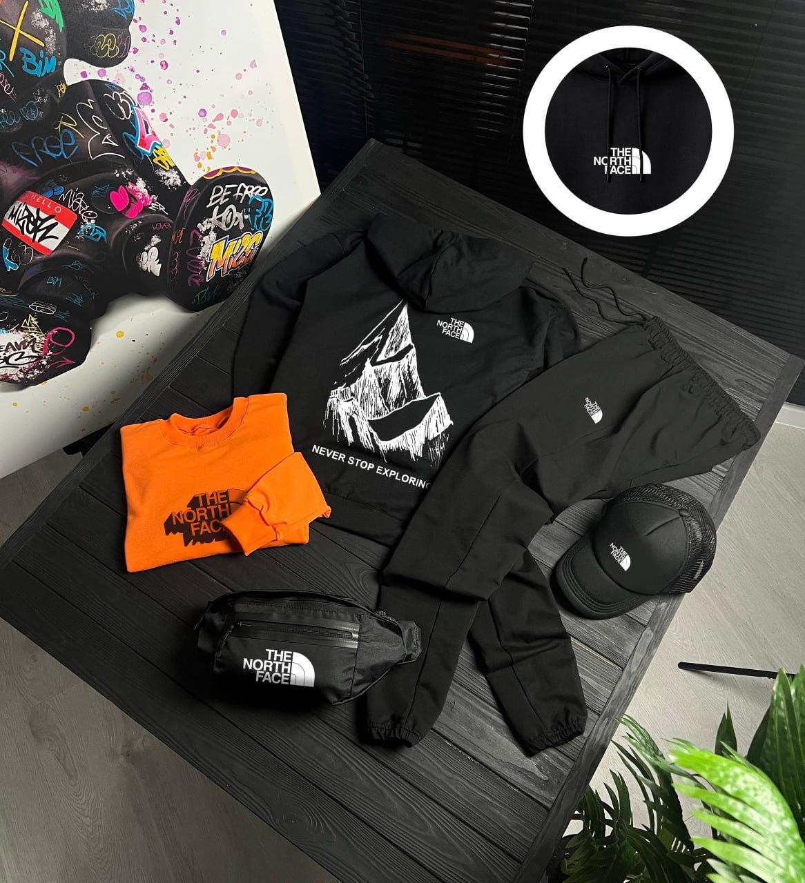 Весняний сет The North Face для активного отдыха костюм комплект одежды