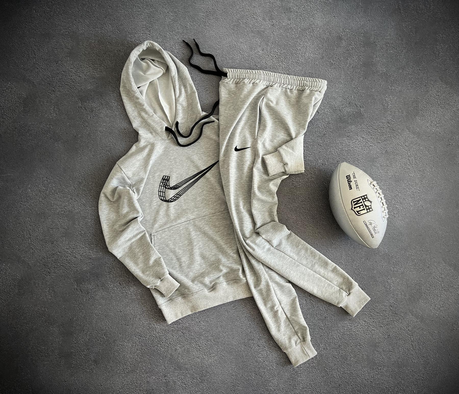 Комплект худі Nike весна/осінь бавовняний базовий на подарунок костюм