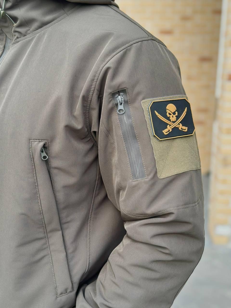 куртка Софтшел олива літо MILITARY - фото 8