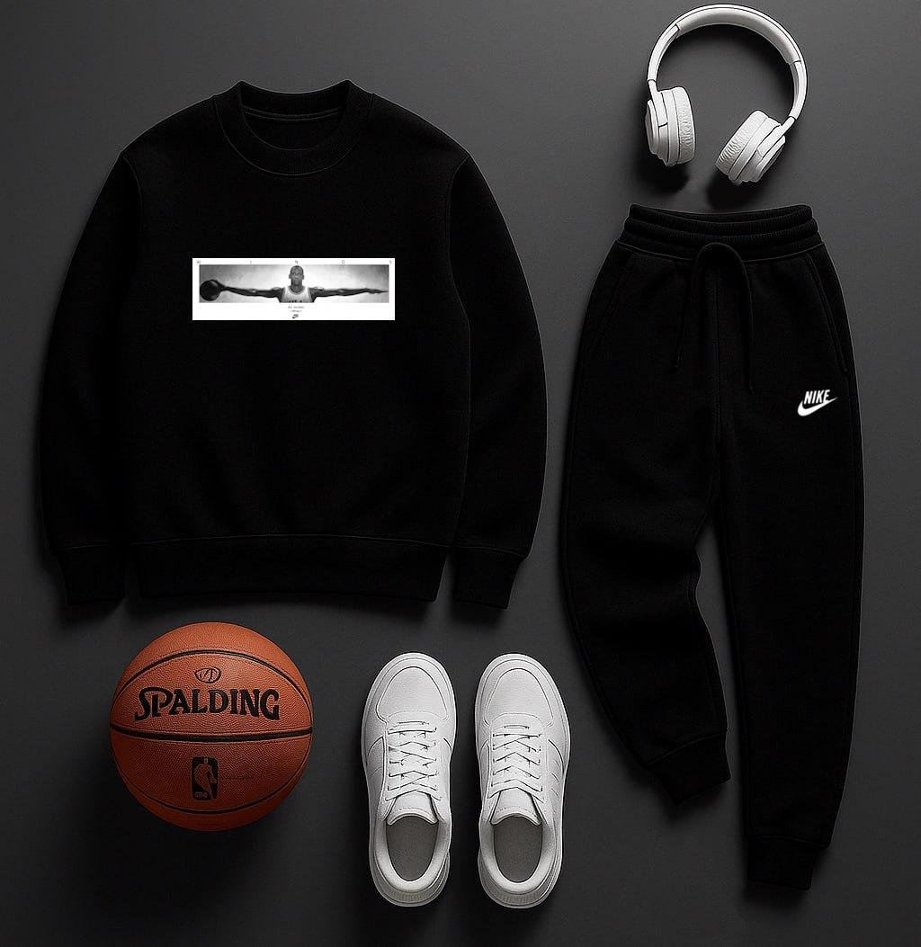 Зимние комплекти свитшот Jordan+Nike на прогулку костюм