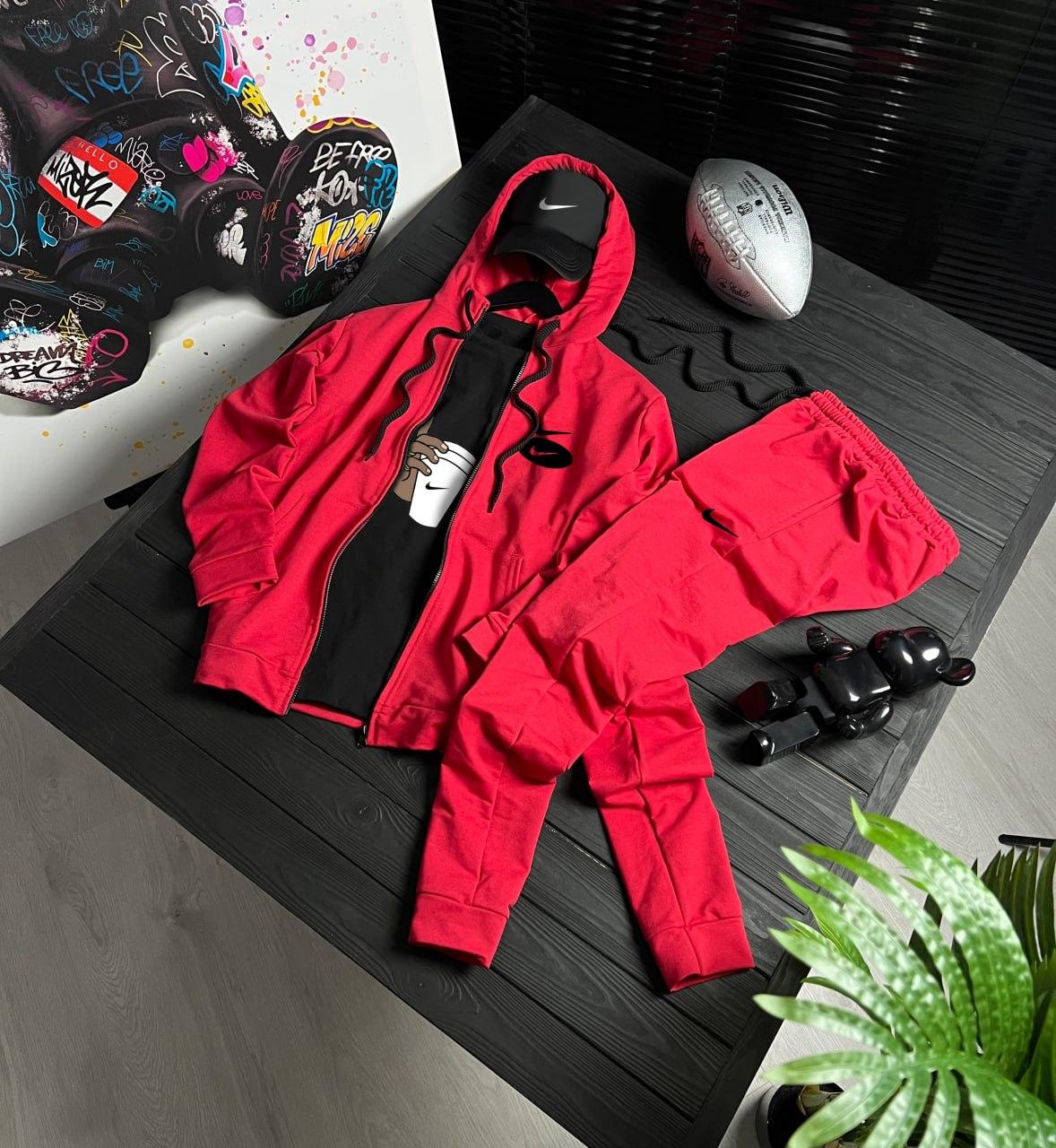 Сет зип капюшон Nike 4в1 на подарок костюм комплект одежды