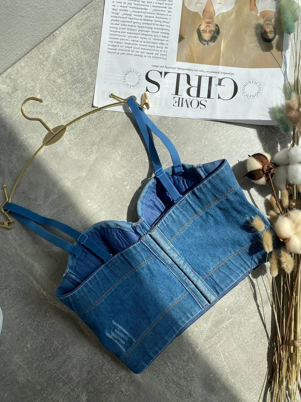 Топ DO2442 (Джинс)