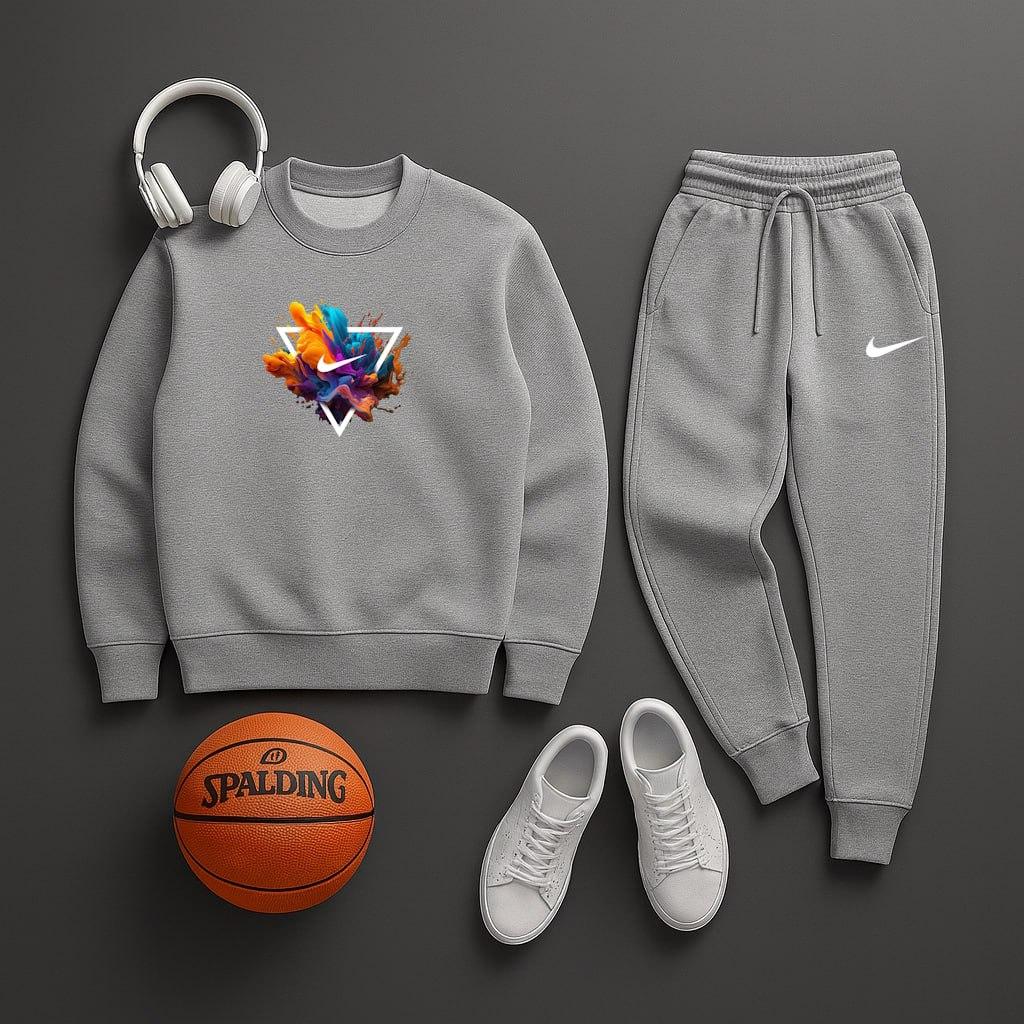 Зимние комплекти свитшот Nike для отдыха костюм
