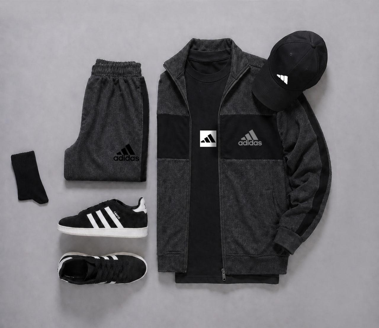 Весняний сет Adidas для учебы и прогулок костюм комплект одежды